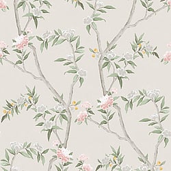 Galerie Wallcoverings Product Code 1900-5 - Spring Blossom Wallpaper Collection - Beige Colours - CHINOISERIE Design