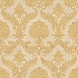 Galerie Wallcoverings Product Code 25723 - Cottage Chic Wallpaper Collection - Gold Colours - Damasco Imperiale Design