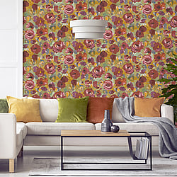 Galerie Wallcoverings Product Code 26902 - Julie Feels Home Wallpaper Collection -  Paeonia Design