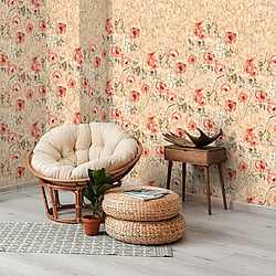 Galerie Wallcoverings Product Code 26963 - Julie Feels Home Wallpaper Collection -  Petunia Twinwall Design