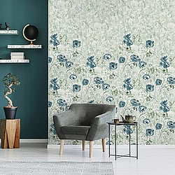 Galerie Wallcoverings Product Code 26965 - Julie Feels Home Wallpaper Collection -  Petunia Twinwall Design