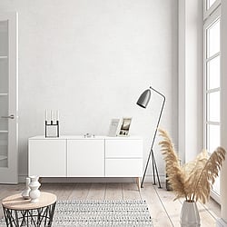 Galerie Wallcoverings Product Code 32403 - City Glam Wallpaper Collection - White Colours - Textured Plain Design