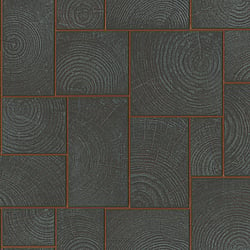 Galerie Wallcoverings Product Code 33224 - Natural Opulence Wallpaper Collection - Anthracite Colours - Wood Block Design