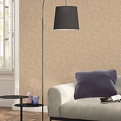 Galerie Wallcoverings Product Code 34154 - The New Textures Wallpaper Collection - Light Brown Colours - Plaster Effect Design