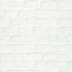 Galerie Wallcoverings Product Code 34165 - Loft 2 Wallpaper Collection - White Colours - Brick Texture Design