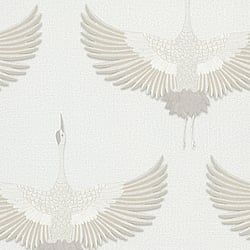 Galerie Wallcoverings Product Code 34529 - Kumano Wallpaper Collection - White, Beige Colours - Stork Design