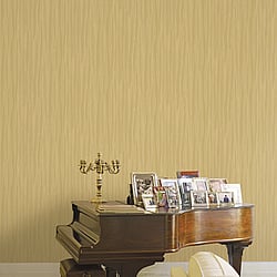 Galerie Wallcoverings Product Code 42563 - Opulence Wallpaper Collection - Gold Colours - Pleated Texture Design