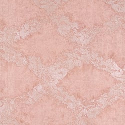 Galerie Wallcoverings Product Code 64987 - Crafted Wallpaper Collection - Pink Silver Grey Colours - Stamped Design
