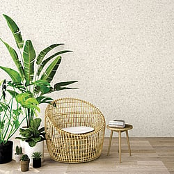 Galerie Wallcoverings Product Code 7371 - Evergreen Wallpaper Collection - Neutral Mica Colours - Terrazzo Design