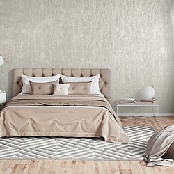 Galerie Wallcoverings Product Code 81208 - Universe Wallpaper Collection - Silver Grey Colours - Neptun Fossil Grey Design
