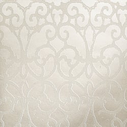 Galerie Wallcoverings Product Code 81212 - Universe Wallpaper Collection - Silver Grey White Colours - Pluto Pearl White Design