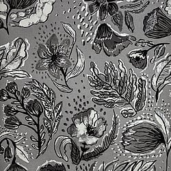Galerie Wallcoverings Product Code 81335 - Pepper Wallpaper Collection - Black Cumin Colours - Wild Garden Design
