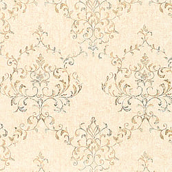 Galerie Wallcoverings Product Code 93001 - Neapolis 3 Wallpaper Collection - Brown Colours - Neapolis Damask Design