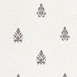 Galerie Wallcoverings Product Code 93107 - Neapolis 3 Wallpaper Collection - Silver Colours - Medallion Due Design
