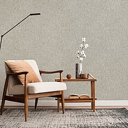 Galerie Wallcoverings Product Code 95071 - Air Wallpaper Collection - Pearl Colours - An industrial distressed wallpaper, perfect for adding that cool contemporary look to any room. Inspired by rustic architecture found in old Italian piazzas, this design is reminiscent of worn plaster set against a textural background, enhanced by a subtle mottled scratch effect. Perfect for use as either a feature design or on all four walls for a statement interior and is shown here in a beautiful greige tone. Design