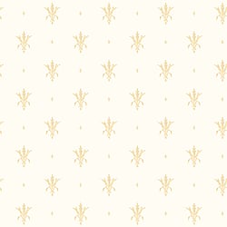 Galerie Wallcoverings Product Code 95614 - Ornamenta 2 Wallpaper Collection - White Gold Colours - Ornamenta Motif Design