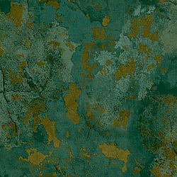 Galerie Wallcoverings Product Code 9785 - Italian Textures 3 Wallpaper Collection - Dark Green Gold Colours - Distressed Texture Design