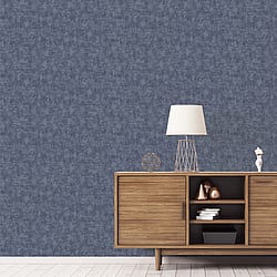 Galerie Wallcoverings Product Code BO23012 - Luxe Wallpaper Collection - Dark Blue Colours - Matte Plain Design