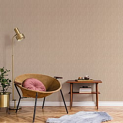 Galerie Wallcoverings Product Code BO23041 - Luxe Wallpaper Collection - Gold Colours - Moire Texture Design