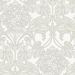 Galerie Wallcoverings Product Code ET12106 - Arts And Crafts Wallpaper Collection - Cream Beige Colours - Floral Hydrangea Design