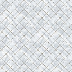 Galerie Wallcoverings Product Code FH37553 - Homestyle Wallpaper Collection - Beige Blue Colours - Chicken Wire Design
