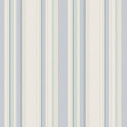 Galerie Wallcoverings Product Code G34107 - Country Cottage Wallpaper Collection - Blue Green Beige Colours - Multi Stripe Design