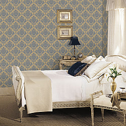 Galerie Wallcoverings Product Code G34127 - Vintage Damasks Wallpaper Collection -   