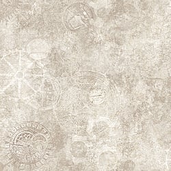Galerie Wallcoverings Product Code G56222 - Nostalgie Wallpaper Collection - Beige Colours - Gears Design