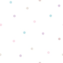 Galerie Wallcoverings Product Code G56522 - Just 4 Kids 2 Wallpaper Collection - Purple Pink Blue Beige Colours - Giant Polko Dots Design