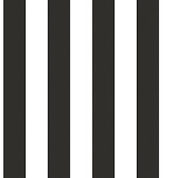 Galerie Wallcoverings Product Code G67521 - Smart Stripes 3 Wallpaper Collection - Black Colours - Awning Stripe Design