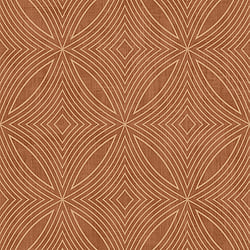 Galerie Wallcoverings Product Code G67724 - Special Fx Wallpaper Collection - Orange Gold Colours - Metallic Spiral Design