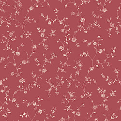 Galerie Wallcoverings Product Code G67862 - Miniatures 2 Wallpaper Collection - Red Cream Colours - Floral Trail Design