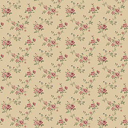Galerie Wallcoverings Product Code G67894 - Miniatures 2 Wallpaper Collection - Pink Green Blue Cream Colours - Medium Rose Trail Design