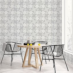 Galerie Wallcoverings Product Code G67985 - Organic Textures Wallpaper Collection - Silver Grey Colours - Inlay Wood Design