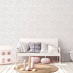 Galerie Wallcoverings Product Code G78352 - Tiny Tots 2 Wallpaper Collection - Grey Glitter Colours - Baby Texture Design