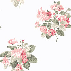 Galerie Wallcoverings Product Code G78499 - Secret Garden Wallpaper Collection -  Classic Bouquet Design