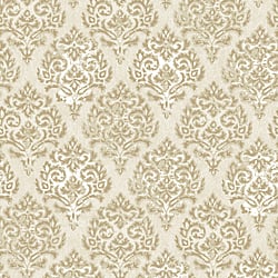 Galerie Wallcoverings Product Code MT2009 - Lustre Wallpaper Collection - Gold Colours - Modern Damask Design