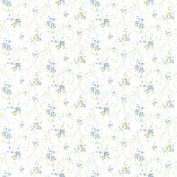 Galerie Wallcoverings Product Code PF38115 - Pretty Prints Wallpaper Collection - Light Blue, Yellow, Light Green Colours - Rhiannon trail Design