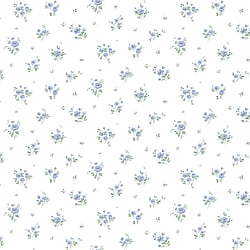 Galerie Wallcoverings Product Code PF38159 - Pretty Prints Wallpaper Collection - Blue, Green Colours - Rainbow Floral Design
