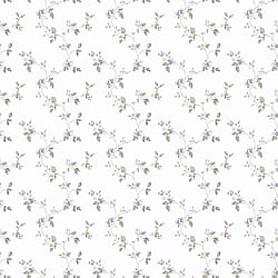 Galerie Wallcoverings Product Code PF38174 - Pretty Prints Wallpaper Collection - Blue, Beige, Grey Colours - Mini Floral Trail Design