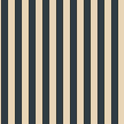 Galerie Wallcoverings Product Code SB37915 - Simply Silks 4 Wallpaper Collection - Navy, Cream, Gold Metallic Colours - Formal Stripe Design