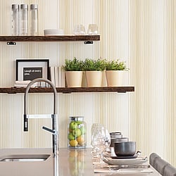 Galerie Wallcoverings Product Code ST36922 - Simply Stripes 3 Wallpaper Collection - Ochre Colours - Random Stripe Design