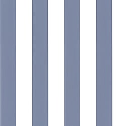 Galerie Wallcoverings Product Code SY33921 - Simply Stripes 2 Wallpaper Collection - Blue Colours - Tent Stripe Design