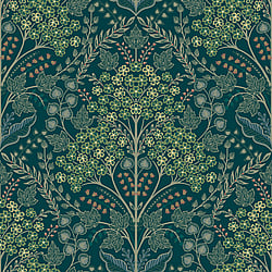 Galerie Wallcoverings Product Code TJ40004 - Mulberry Tree Wallpaper Collection - Green Colours - Winkworth Design
