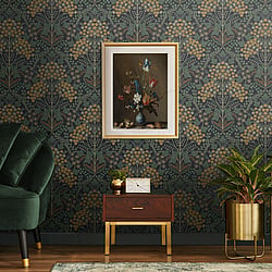 Galerie Wallcoverings Product Code TJ40006 - Mulberry Tree Wallpaper Collection - Multi-coloured Colours - Winkworth Design