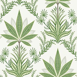Galerie Wallcoverings Product Code TJ40104 - Mulberry Tree Wallpaper Collection - Green Colours - Abbey Design