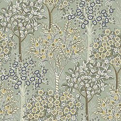 Galerie Wallcoverings Product Code TJ40307 - Mulberry Tree Wallpaper Collection - Grey Colours - Grove Design