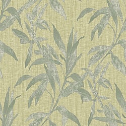 Galerie Wallcoverings Product Code TP21232 - Passenger Wallpaper Collection - Light Green Colours - Tropical Leaves Design