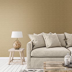 Galerie Wallcoverings Product Code W78205 - Metallic Fx Wallpaper Collection - Dark Gold Colours - Layered Texture Design
